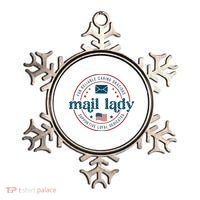 Mail Lady 4th Of July Retro Postal Worker Postal Rural Carrier Ornament thumb 0