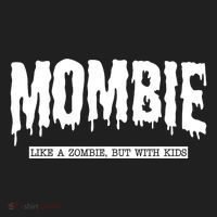 Mombie Like A Zombie But With Kids Funny Halloween Mom Beanie thumb 2