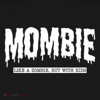 Mombie Like A Zombie But With Kids Funny Halloween Mom Women's Hoodie thumb 2