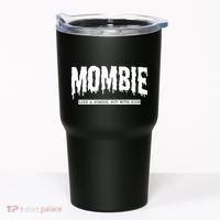 Mombie Like A Zombie But With Kids Funny Halloween Mom Tumbler thumb 0