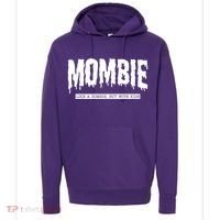 Mombie Like A Zombie But With Kids Funny Halloween Mom Hoodie thumb 0