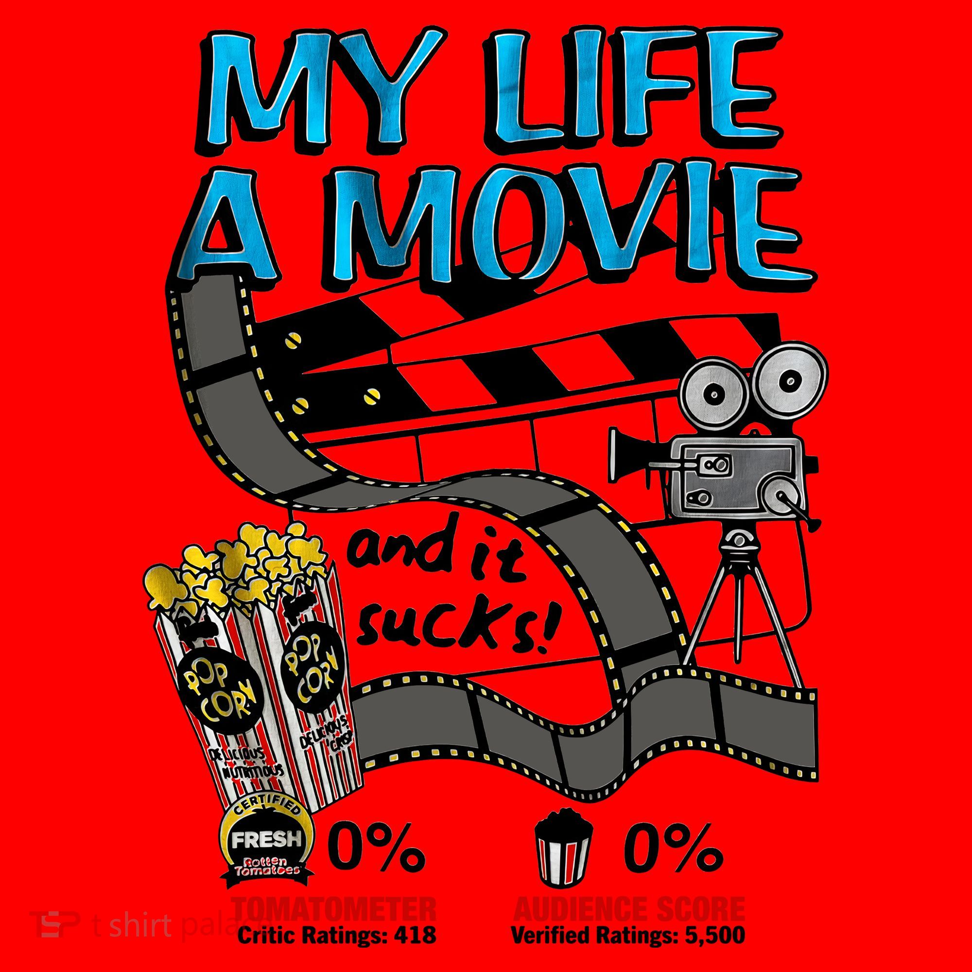 My Life A Movie And It Sucks Movie Life Lover Retro Santa Hat