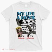 My Life A Movie And It Sucks Movie Life Lover Retro T-Shirt thumb 0