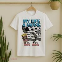 My Life A Movie And It Sucks Movie Life Lover Retro T-Shirt thumb 2