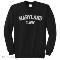 Maryland Lawyer, Attorney Bar Graduate School Law Gift Sweatshirt thumb 0