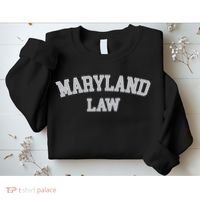 Maryland Lawyer, Attorney Bar Graduate School Law Gift Sweatshirt thumb 2
