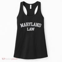 Maryland Lawyer, Attorney Bar Graduate School Law Gift Women's Tank Top thumb 0