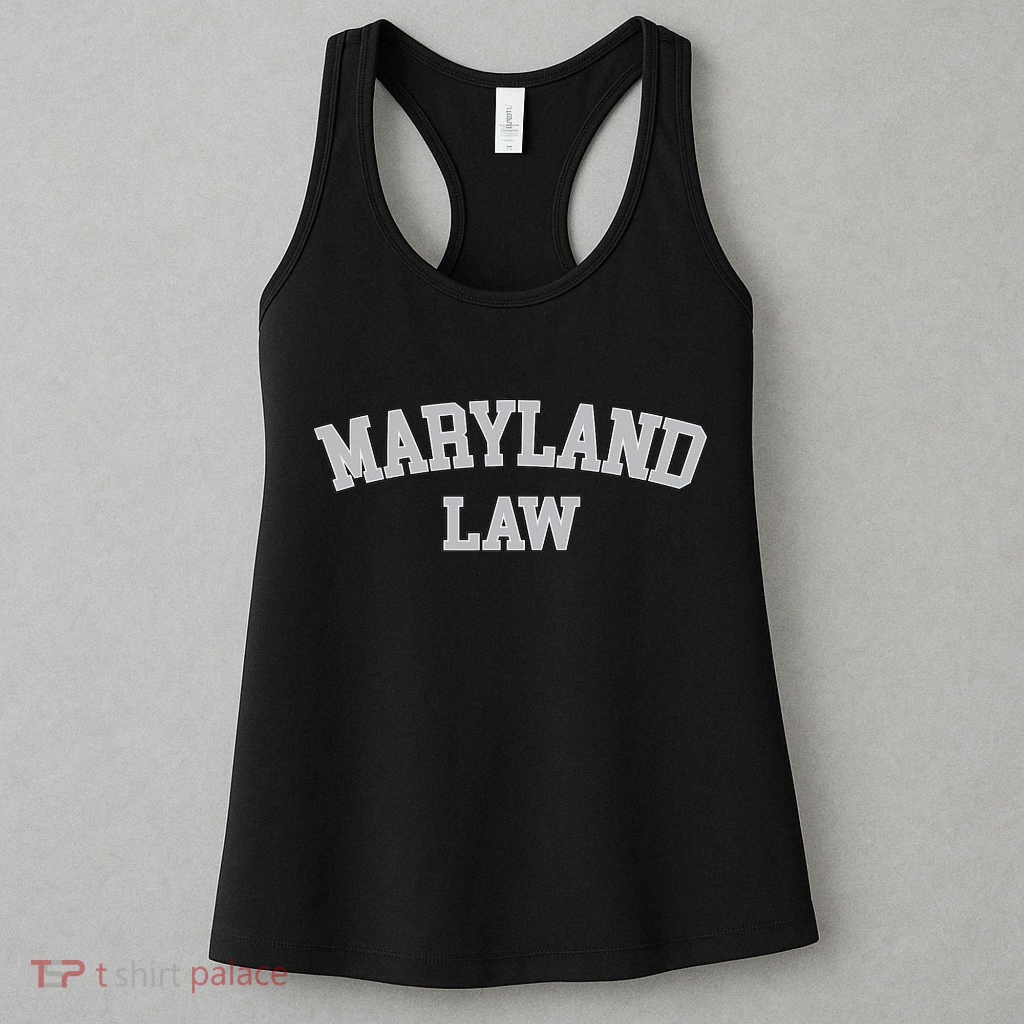 Maryland Lawyer, Attorney Bar Graduate School Law Gift Women's Tank Top