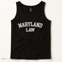 Maryland Lawyer, Attorney Bar Graduate School Law Gift Tank Top thumb 2