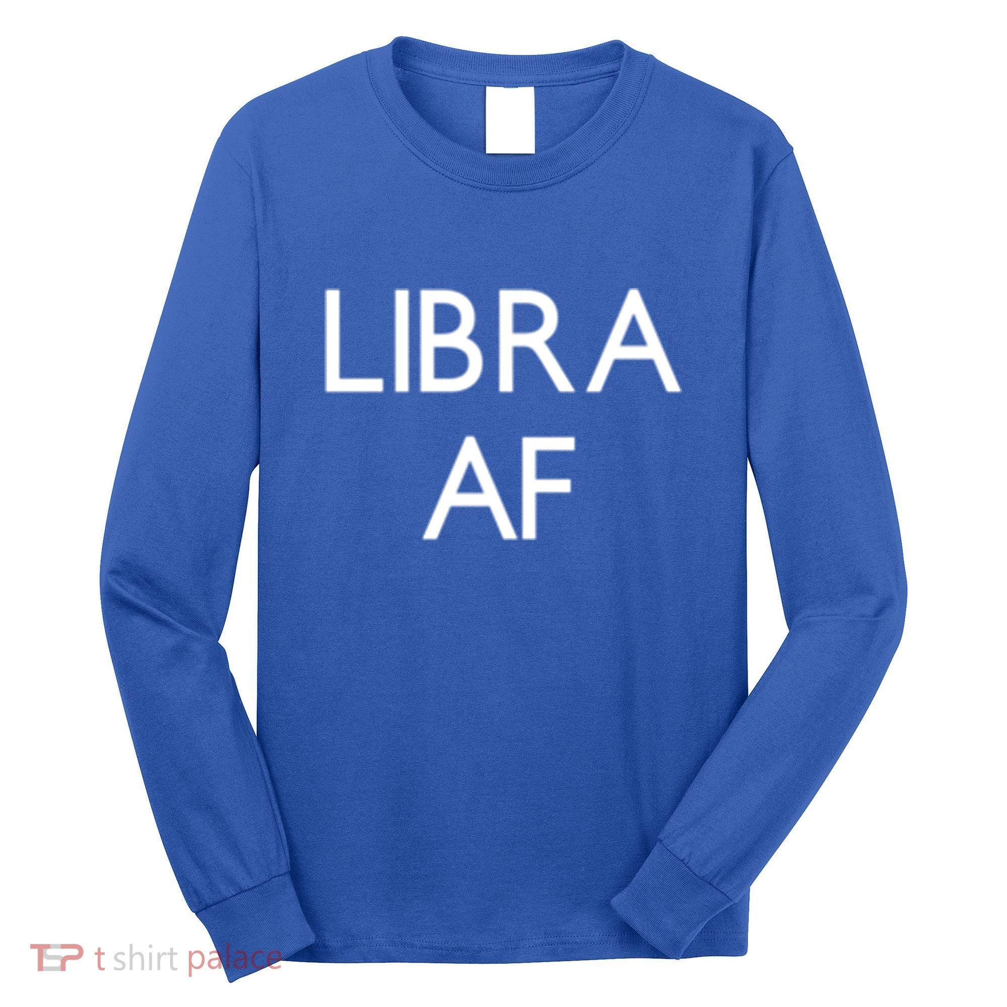 Minimalist Libra Af Gift Astrology Sept October Birthday Gift Long Sleeve Shirt