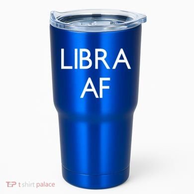 Minimalist Libra Af Gift Astrology Sept October Birthday Gift Tumbler