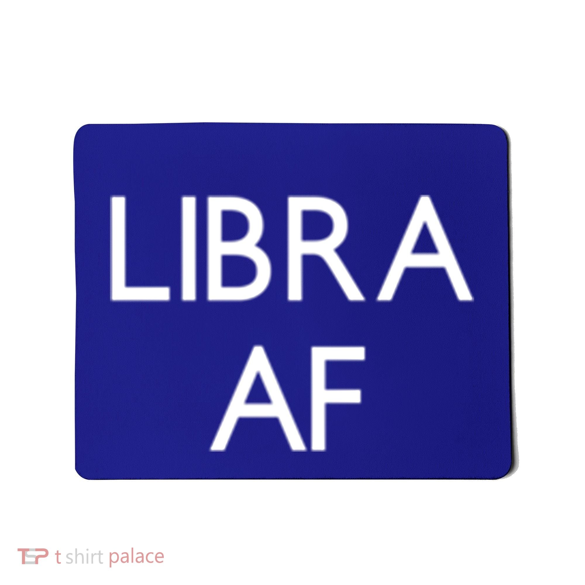 Minimalist Libra Af Gift Astrology Sept October Birthday Gift Mousepad