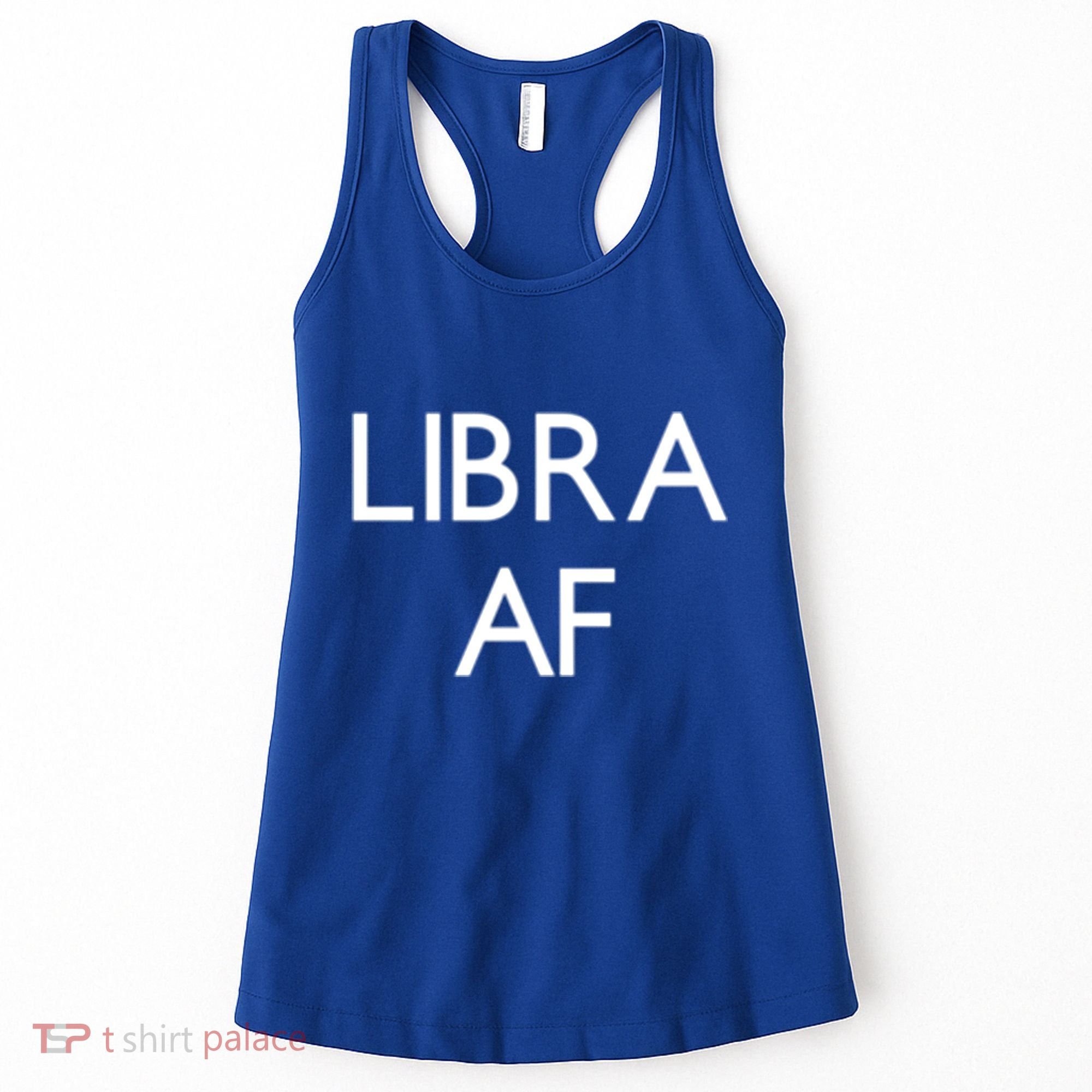 Minimalist Libra Af Gift Astrology Sept October Birthday Gift Women's Tank Top