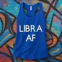 Minimalist Libra Af Gift Astrology Sept October Birthday Gift Women's Tank Top thumb 3