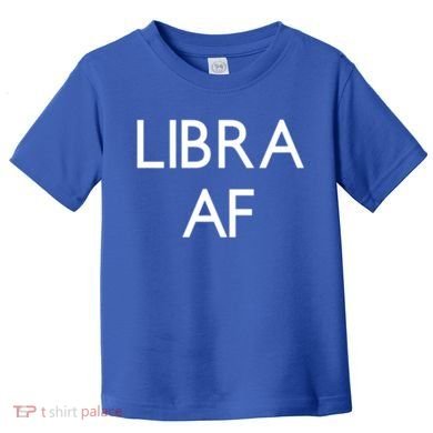 Minimalist Libra Af Gift Astrology Sept October Birthday Gift Toddler T-Shirt