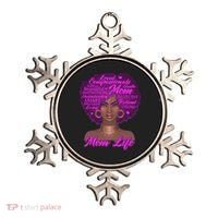 Mom Life African American Black Woman Ornament thumb 0
