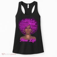 Mom Life African American Black Woman Women's Tank Top thumb 0