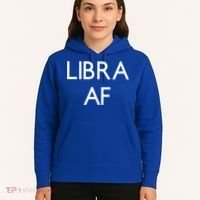 Minimalist Libra Af Gift Astrology Sept October Birthday Gift Hoodie thumb 5