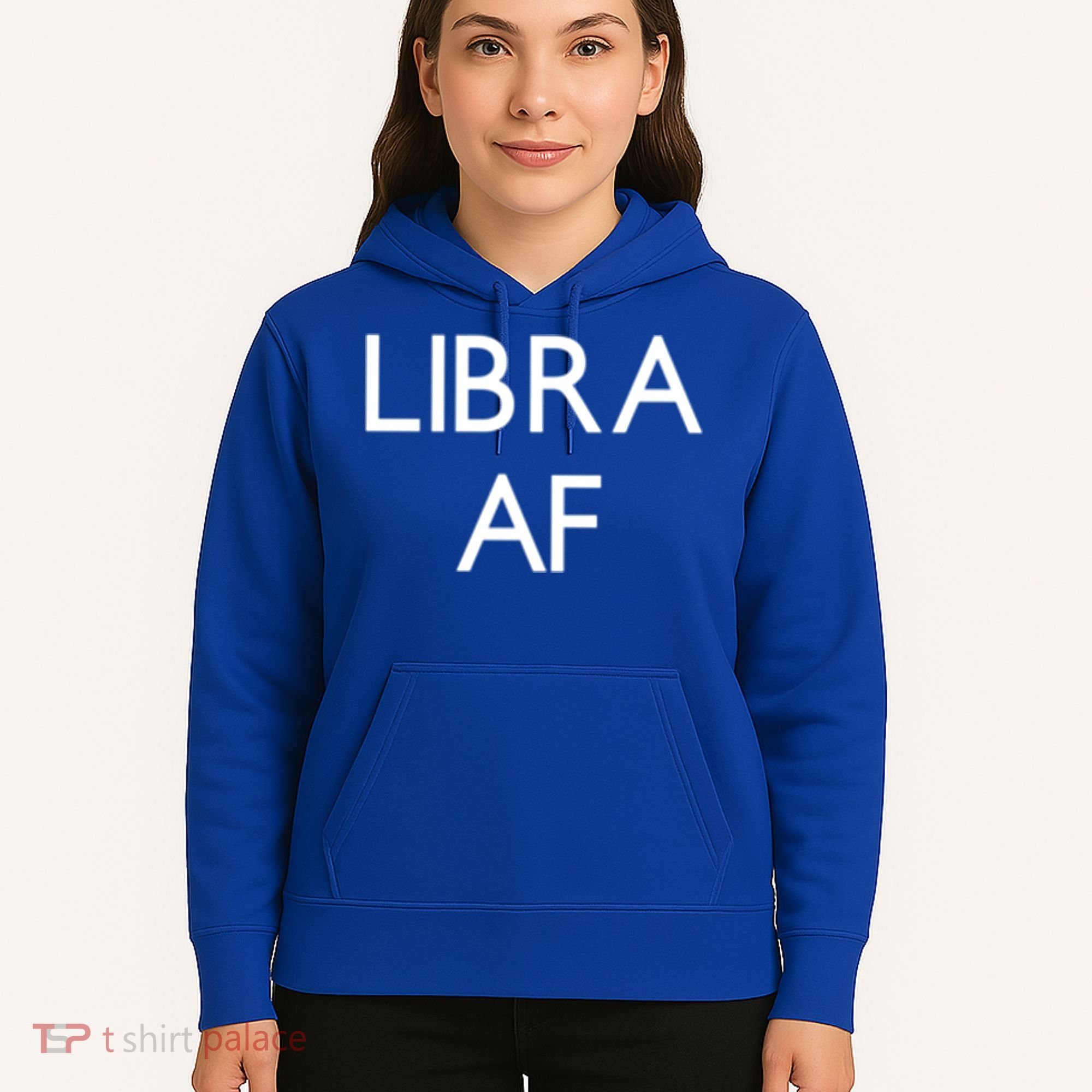 Minimalist Libra Af Gift Astrology Sept October Birthday Gift Hoodie