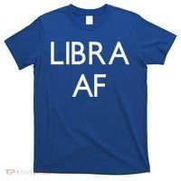 Minimalist Libra Af Gift Astrology Sept October Birthday Gift T-Shirt thumb 0