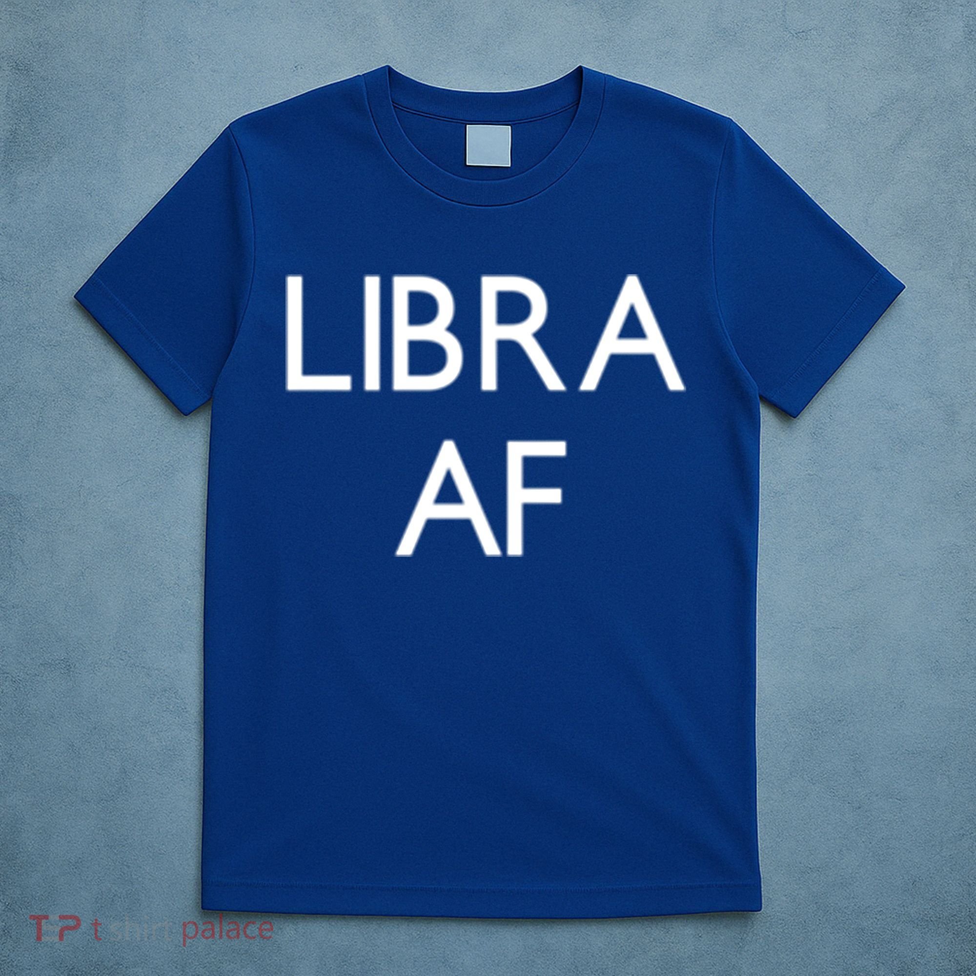 Minimalist Libra Af Gift Astrology Sept October Birthday Gift T-Shirt