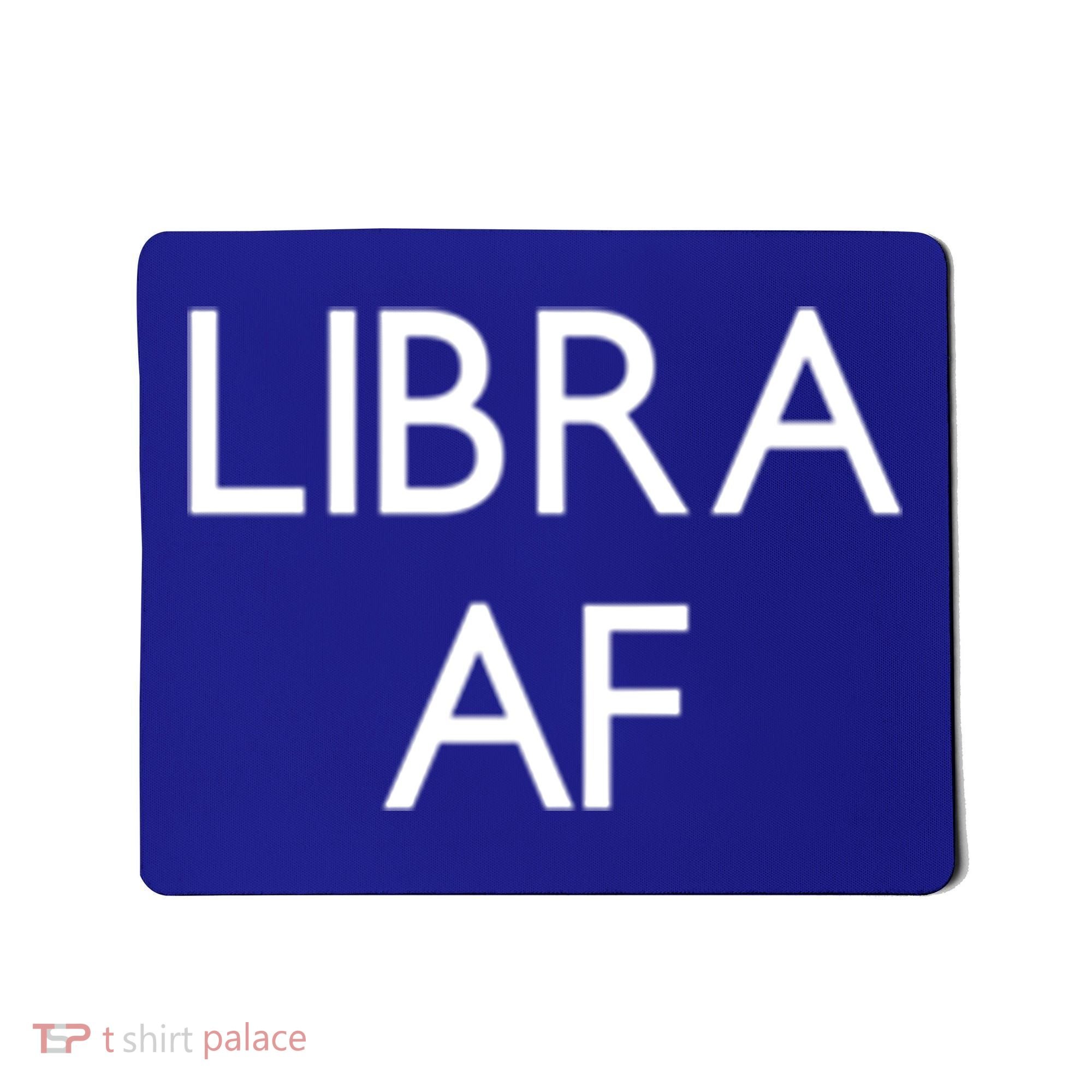 Minimalist Libra Af Gift Astrology Sept October Birthday Gift Mousepad
