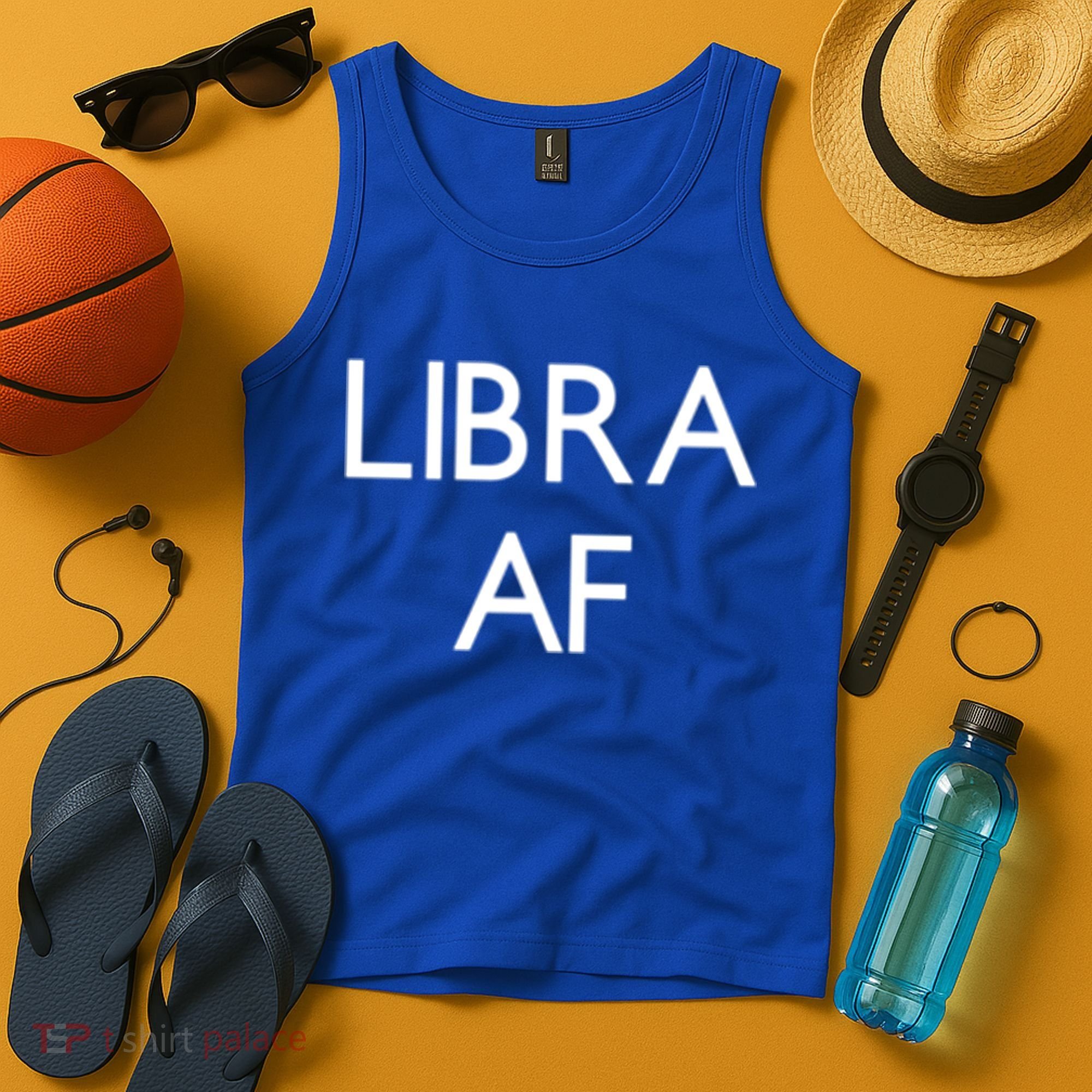 Minimalist Libra Af Gift Astrology Sept October Birthday Gift Tank Top