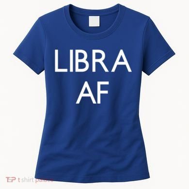 Minimalist Libra Af Gift Astrology Sept October Birthday Gift Women's T-Shirt