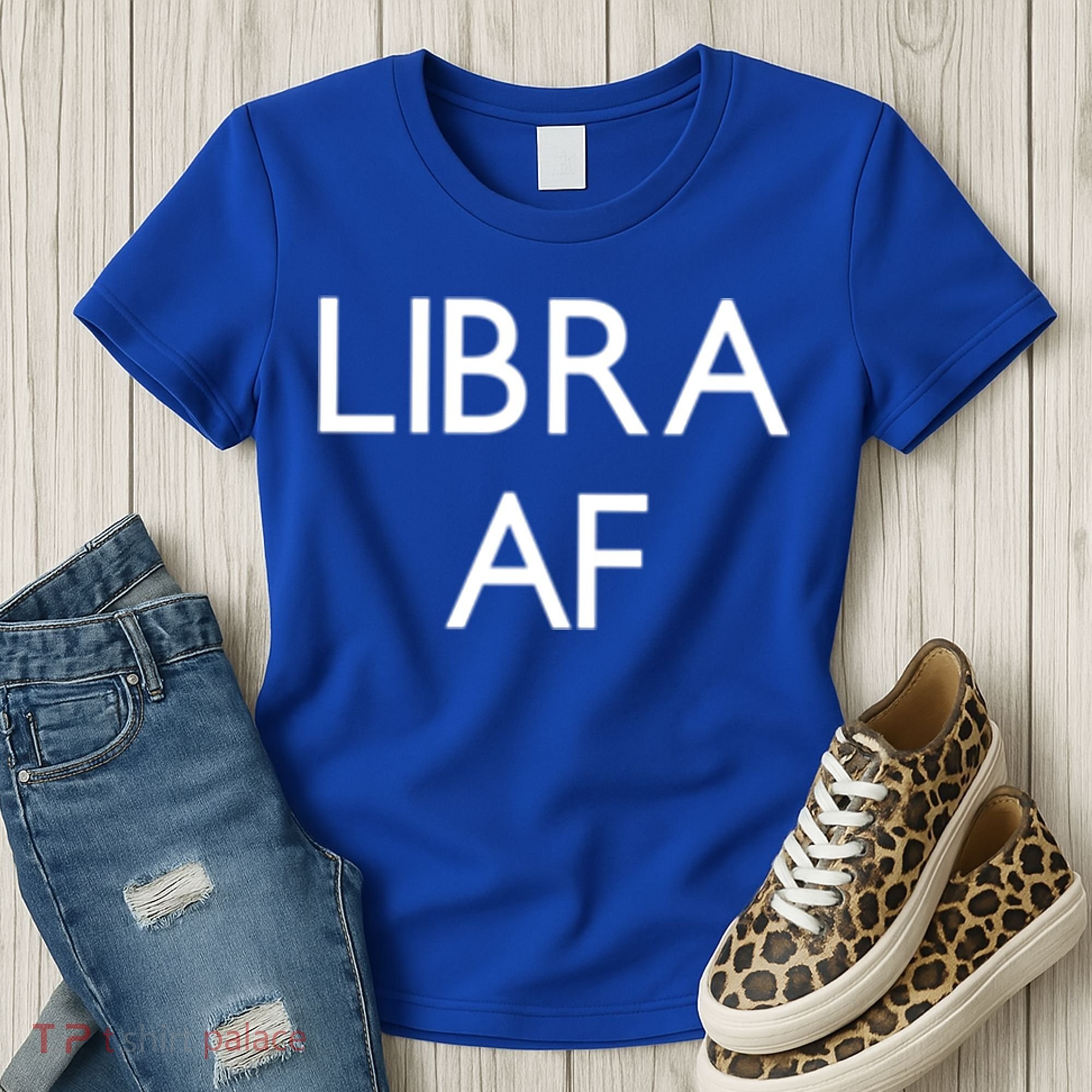 Minimalist Libra Af Gift Astrology Sept October Birthday Gift Women's T-Shirt