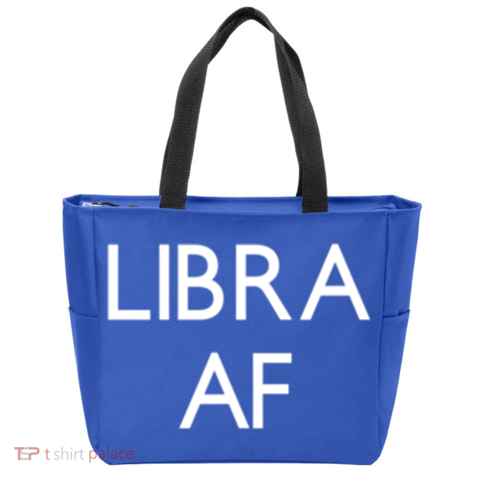 Minimalist Libra Af Gift Astrology Sept October Birthday Gift Tote Bag