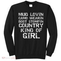 Mud Lovin Camo Wearin Boot Stomping Country Kind Sweatshirt thumb 0