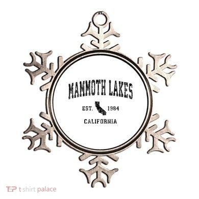 Mammoth Lakes California Ca Vintage Established Athletic Sports Design Ornament