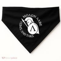 Molon Labe Come And Take USA-Made Doggie Bandana thumb 0