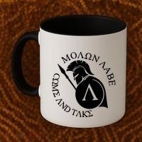 Molon Labe Come And Take Coffee Mug thumb 2