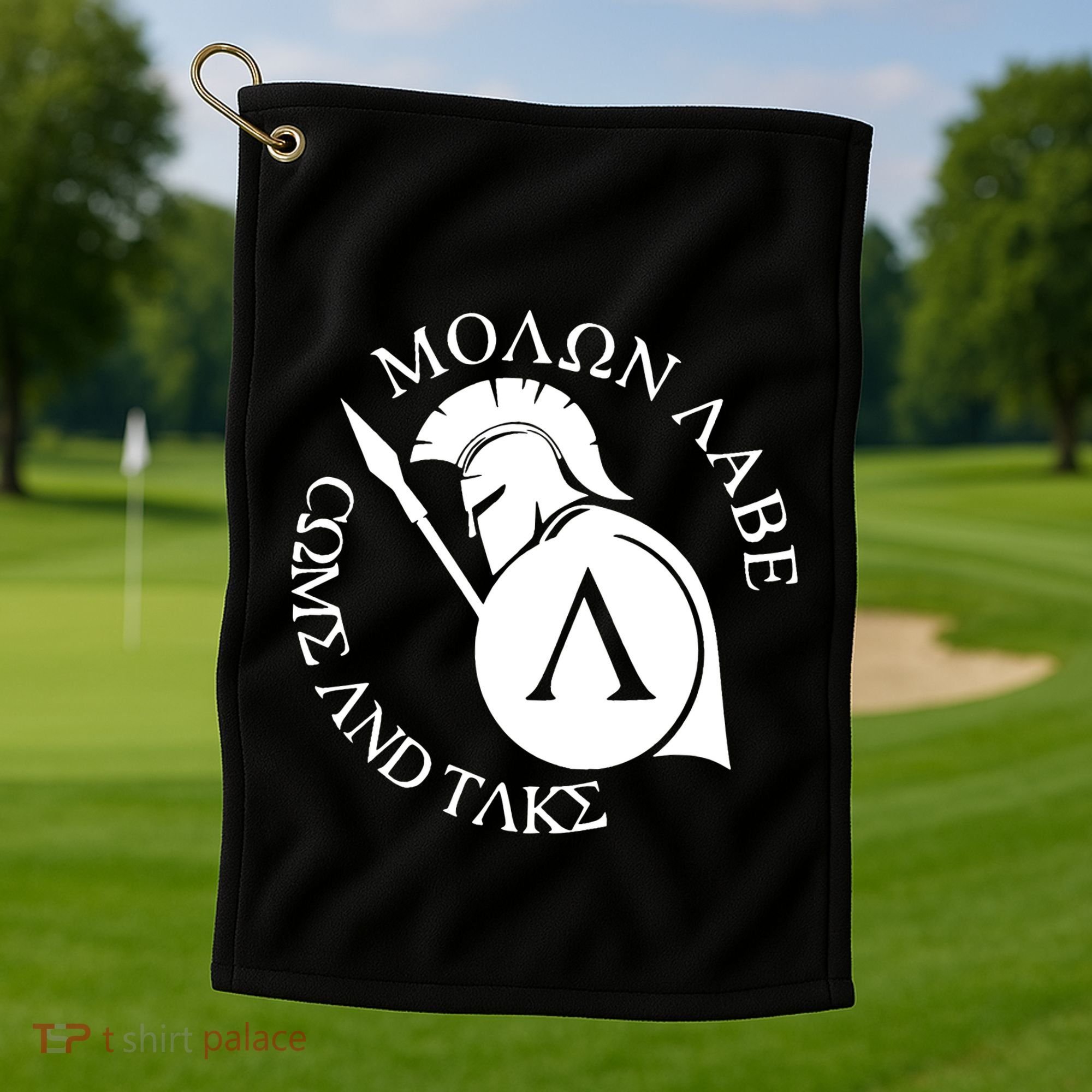 Molon Labe Come And Take Golf Towel