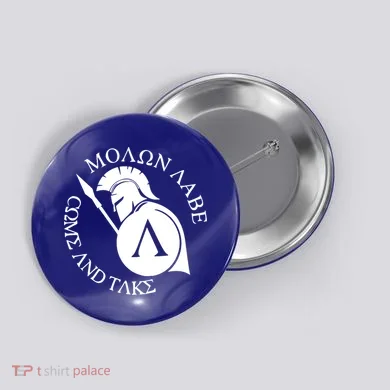 Molon Labe Come And Take Button