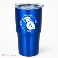 Molon Labe Come And Take Tumbler thumb 0