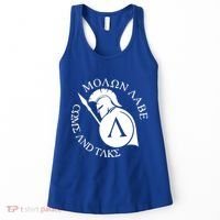 Molon Labe Come And Take Women's Tank Top thumb 0