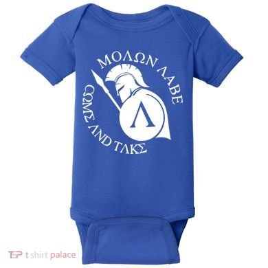 Molon Labe Come And Take Baby Bodysuit