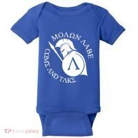 Molon Labe Come And Take Baby Bodysuit thumb 0