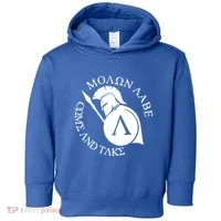 Molon Labe Come And Take Toddler Hoodie thumb 0