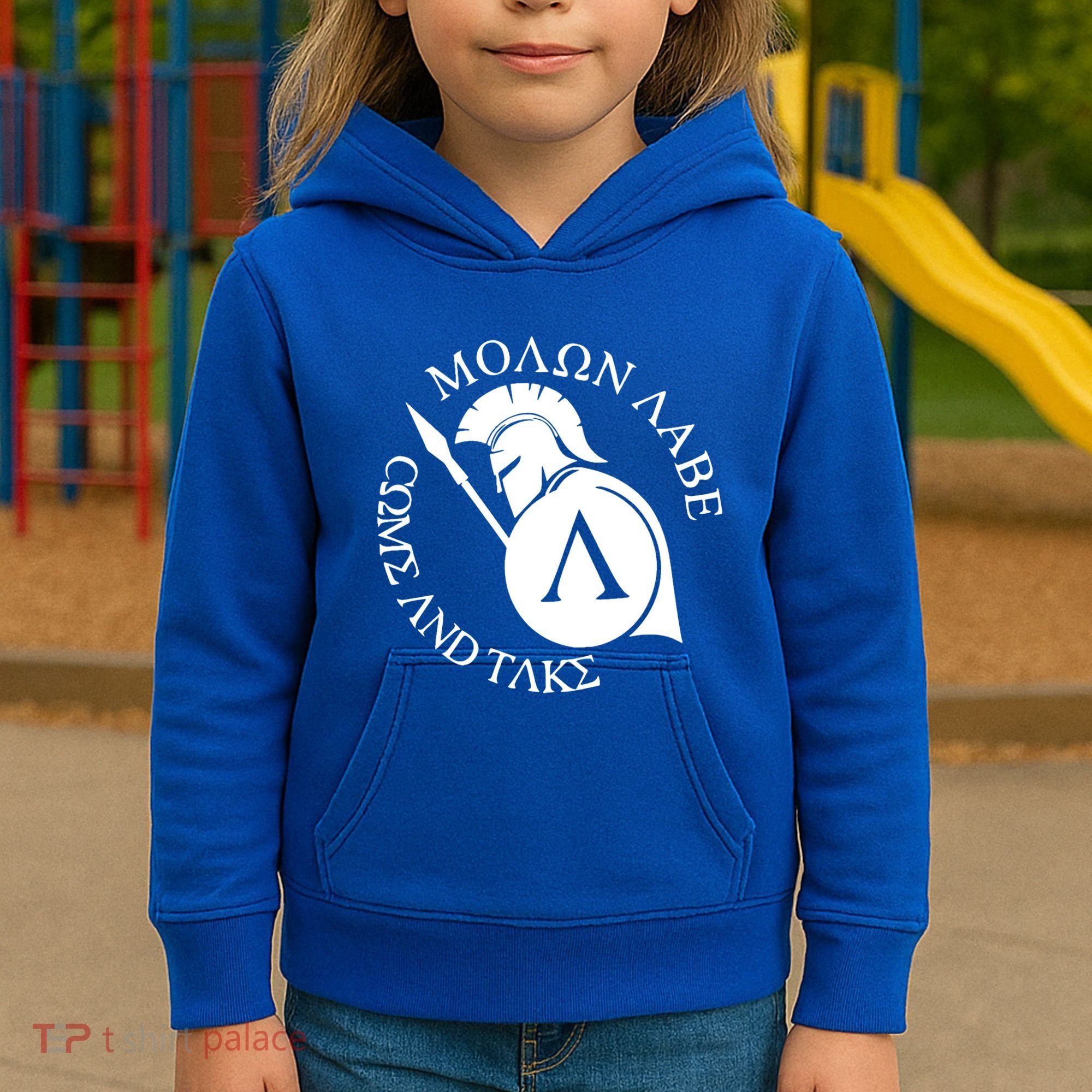 Molon Labe Come And Take Kids Hoodie