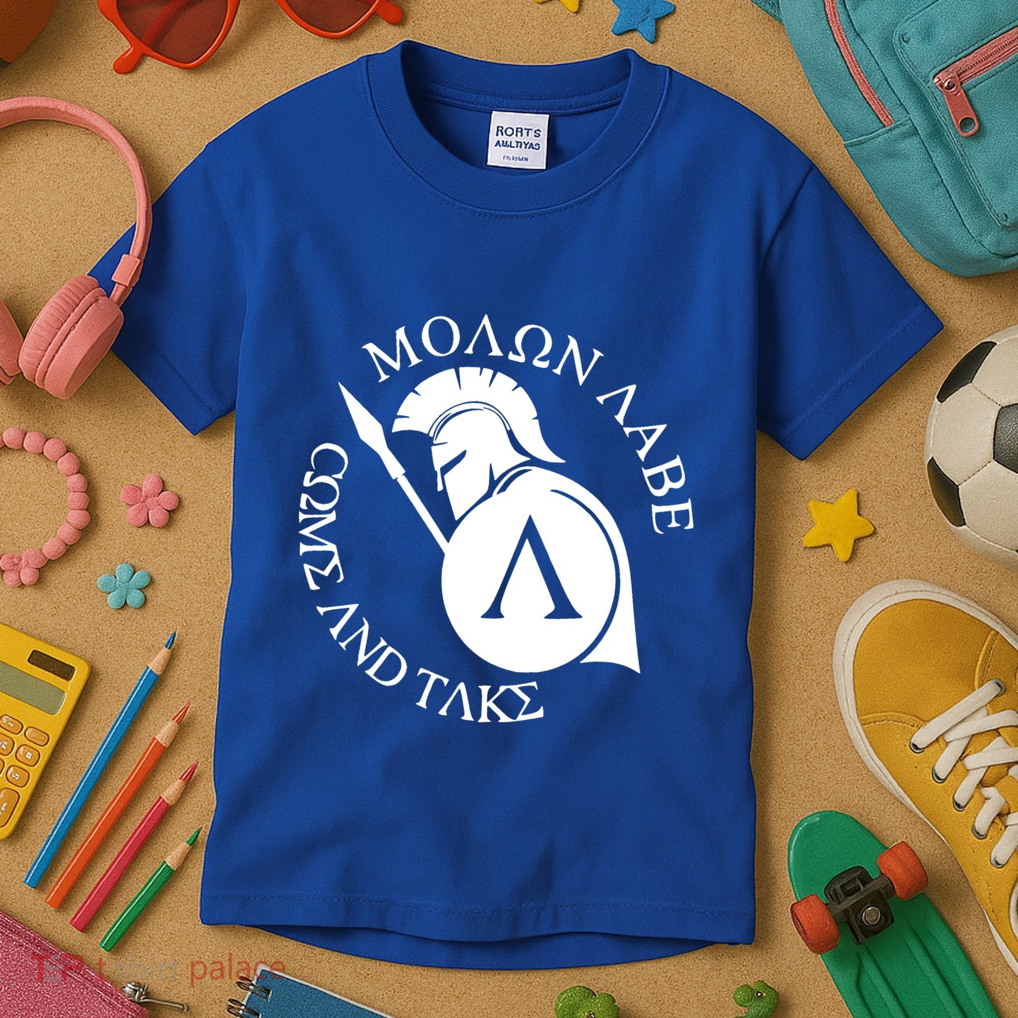 Molon Labe Come And Take Kids T-Shirt