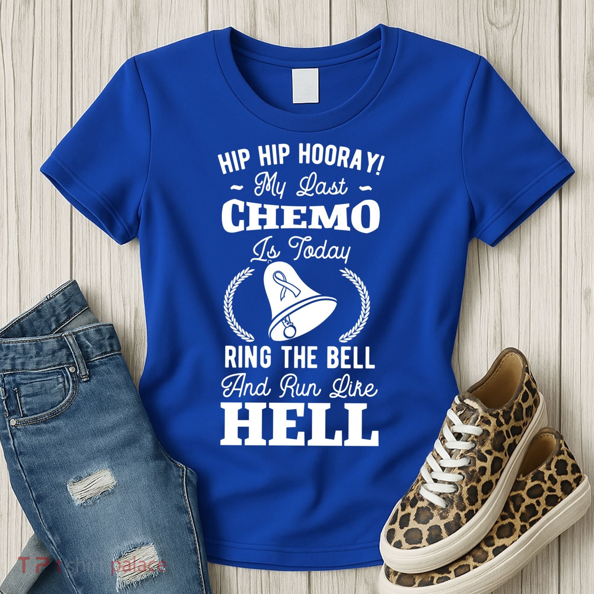 My Last Chemo Chemotherapy Cancer Awareness Survivor Gift Women's T-Shirt