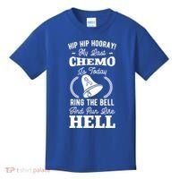 My Last Chemo Chemotherapy Cancer Awareness Survivor Gift Kids T-Shirt thumb 0