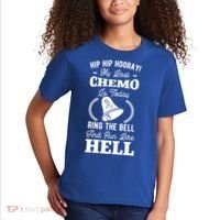 My Last Chemo Chemotherapy Cancer Awareness Survivor Gift Kids T-Shirt thumb 2