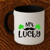 Mr Lucky Cute Gift Coffee Mug thumb 2