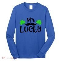 Mr Lucky Cute Gift Long Sleeve Shirt thumb 0