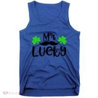 Mr Lucky Cute Gift Tank Top thumb 0