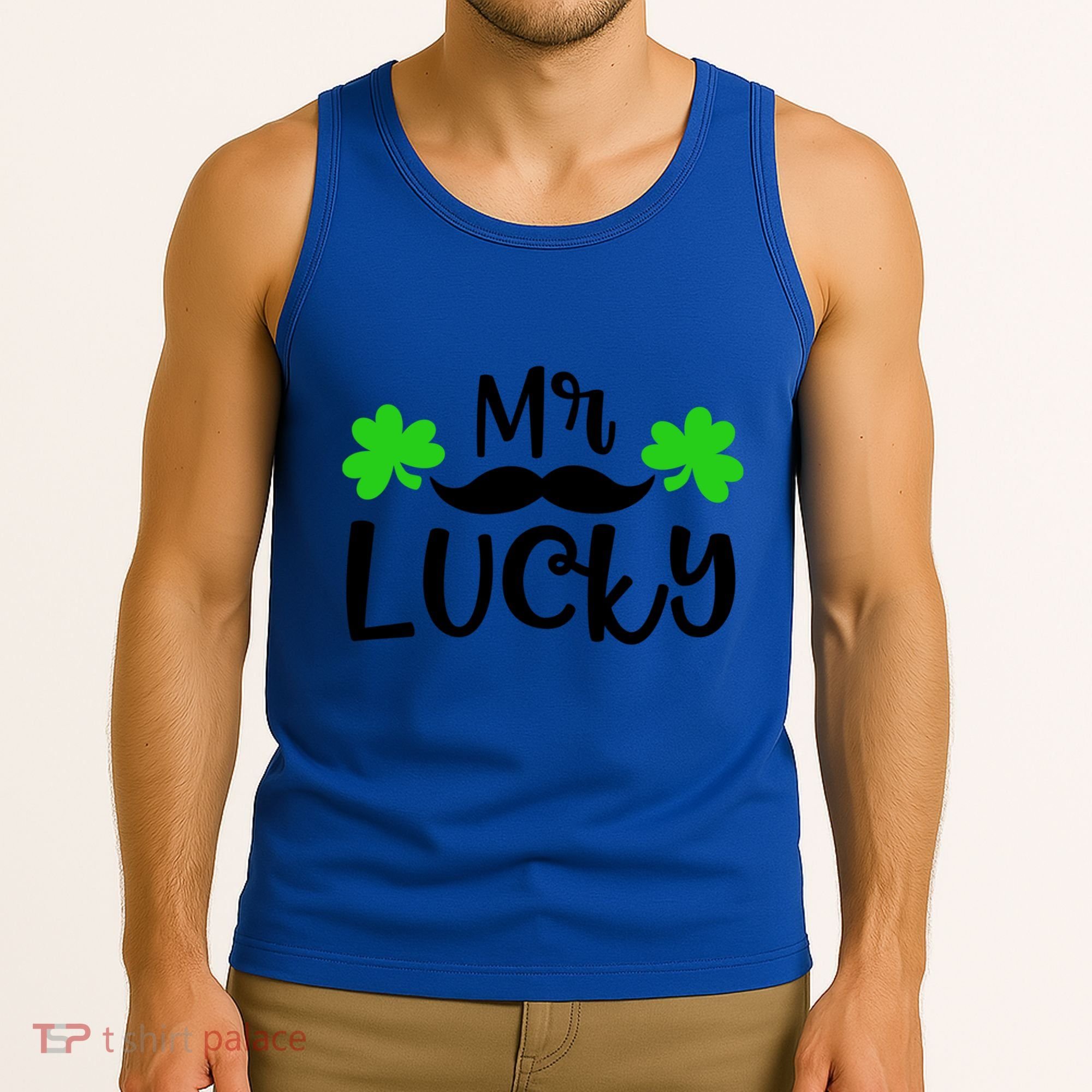 Mr Lucky Cute Gift Tank Top